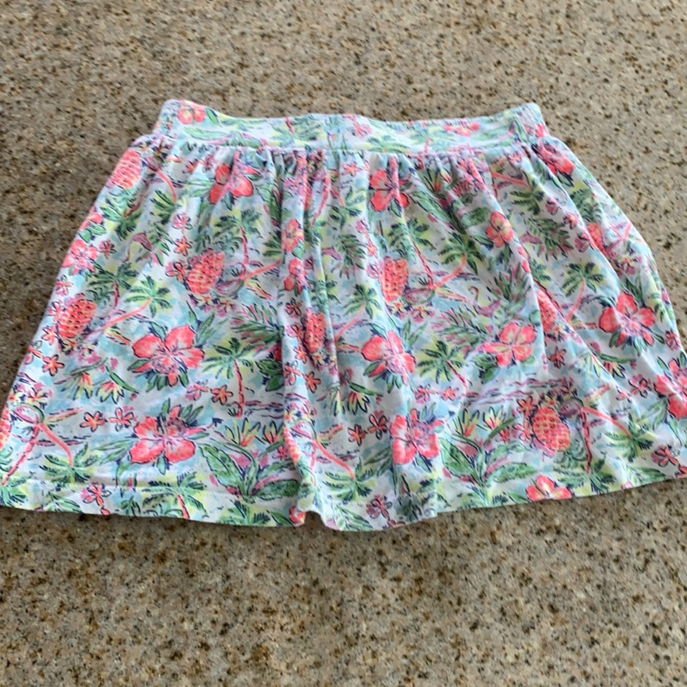 girls skirt w/ shorts under